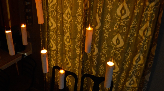 Halloween Decor: Harry Potter Floating Candles