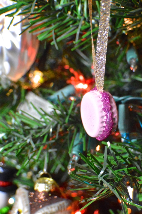Bottle Cap Macaron Christmas Ornament | Revamperate